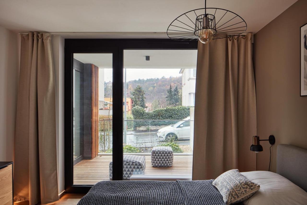Prague Days - Stylish Apartments With Terrace - Parking - Quiet Area Luaran gambar